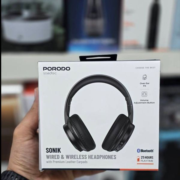 هدفون بی‌سیم و باسیم پرودو سری Soundtec مدل PDSJH820هدفون بی‌سیم و باسیم پرودو سری Soundtec مدل PDSJH820