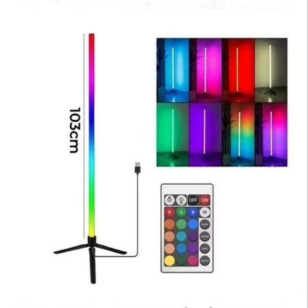 آباژور ایستاده اتاق گیمینگ ، فلور لامپ RGB HZ-012