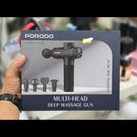 دستگاه ماساژور تفنگی (Massage Gun) از برند Porodo (سری Lifestyle) مدل PD-LFSTNS06BK ‌