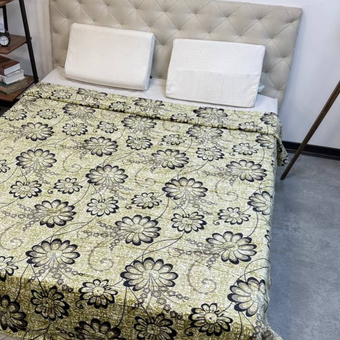 پتو ابریشم دونفره ⁮⁮طرح دار برجسته