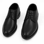 کفش چرم مردانه چرم مجلسی مدل ساعتی ترکیبی بی‌نظیر از elegance دوام راحتی