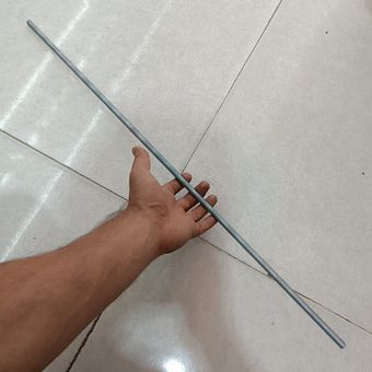 میله رزوه‌ دار 75سانت