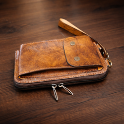 کیف دور زیپ دار مدل یاس کد 484.3