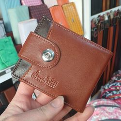 کیف پول مردانه دانهیل دکمه دار