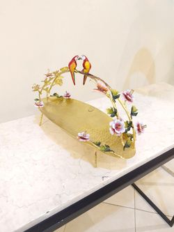 رولت خوری تاج بزرگ برنجی | مدل 2