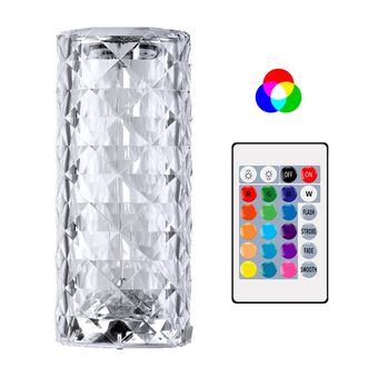 چراغ خواب رومیزی شارژی ریموت دار