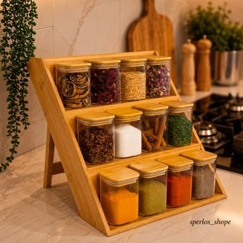 ادویه پاسماوری 12عددی همراه با استند متحرک