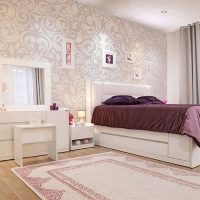 سرویس خواب مدل رومنس دونفره 4 تکه