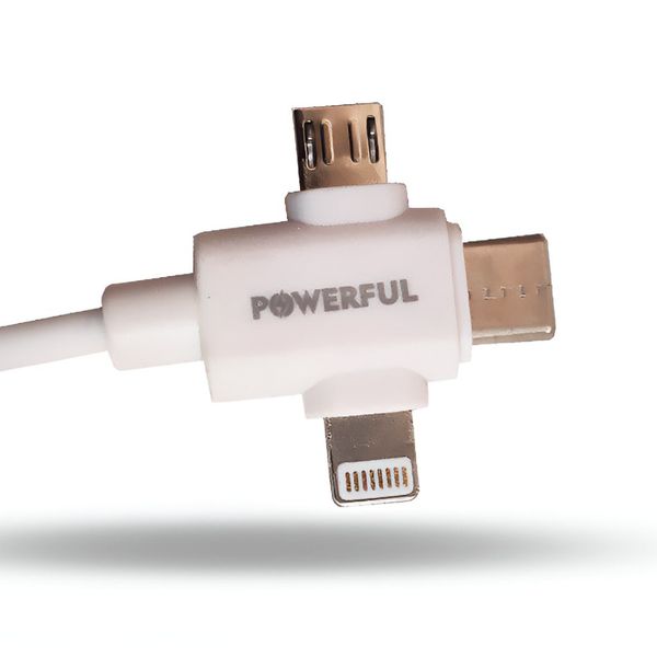 کابل سه کاره POWERFUL مدلP100