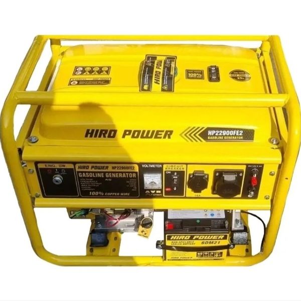 موتور برق بنزینی استارتی تک فاز 11.5 کیلووات هیرو پاور HP22900FE2