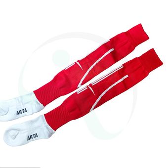 جوراب ورزشی مردانه طرح اصلی قرمز سفید