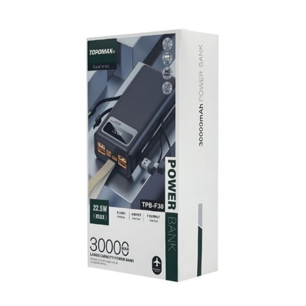 پاوربانک TOPOMAX مدل TPB-F38