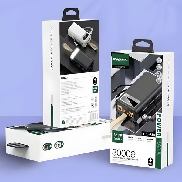 پاوربانک TOPOMAX مدل TPB-F38