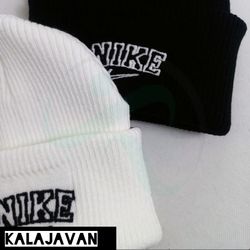 کلاه بافت زمستانی گلدوزی مدل Nike