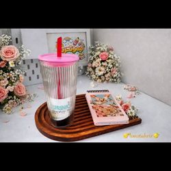 لیوان اسموتی ننه لنگ دراز 😍