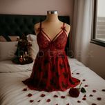 لباس خواب زنانه سایز بزرگ کد 100347