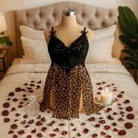 لباس خواب زنانه سایز بزرگ کد 100347