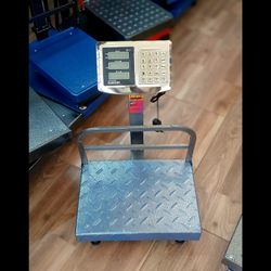 ترازو باسکول 200 کیلویی گارددار تاشو کیبورد استیل عرضی