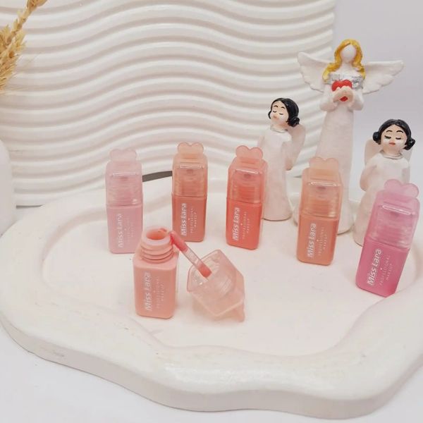 لیپ‌گلاس خیس قلبی برند Miss Lara💞