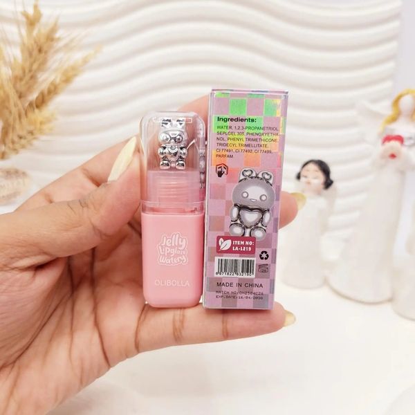 لیپگلاس مدل خرسی برند OLIBOLLA🐻