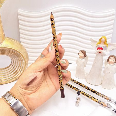 مداد چشم قهوهای پلنگی تراشدار🐆