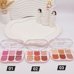 پالت‌سایه 6 رنگ خرسی برند هدی‌موجی🐼