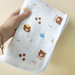 روانداز موسلین تدی لیمویی🐻🍋
