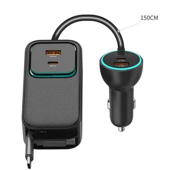شارژر فندکی خودرو مک‌دودو مدل CC-2131