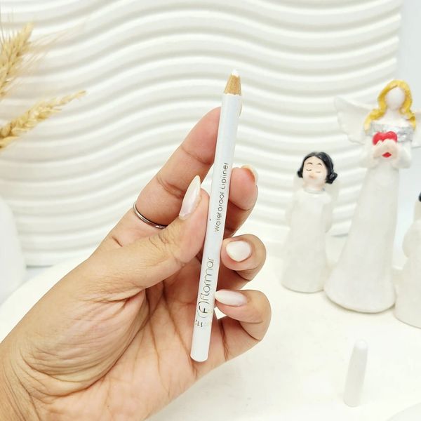 مداد چشم سفید ساده فلورمار Flormar💓