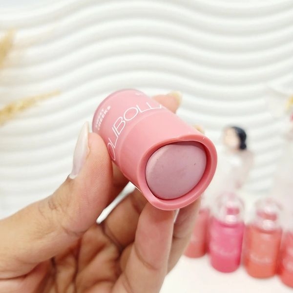 رژگونه مایع دکمه‌ای تیک‌تاکی OLIBOLLA✨️