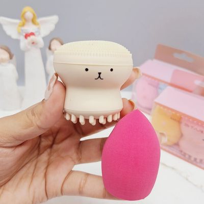 پک دوتایی فیس براش و پد بلندر🕰