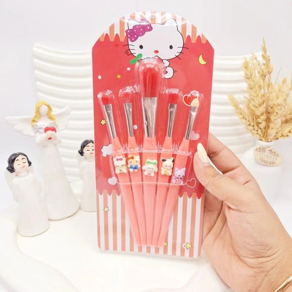 ست براش 5 تیکه کرومی مدل فانتری🌸