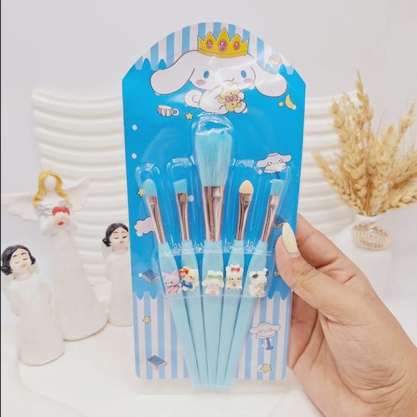 ست براش 5 تیکه کرومی مدل فانتری🌸