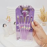 ست براش 5 تیکه کرومی مدل فانتری🌸