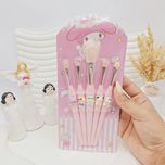 ست براش 5 تیکه کرومی مدل فانتری🌸