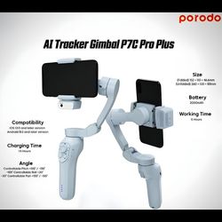 گیمبال و استابلایزر موبایل پرودو مدل PORODO 3-AXIS GIMBAL PD-AITGM سه محوره