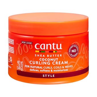 کرم حالت دهنده موی فر شی باتر و نارگیل کنتو (Cantu Coconut Curling Cream with Shea Butter)