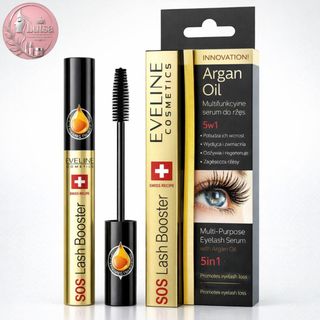 سرم تقویت کننده مژه 5 کاره حاوی روغن آرگان 10 میل اِولاین Eveline