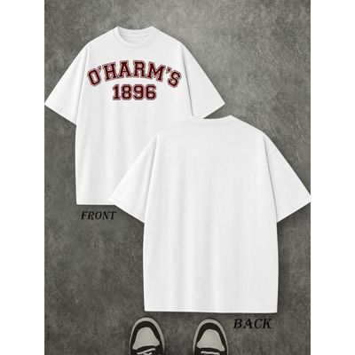 تیشرت اورسایز طرح O’HARM’S 1896 مردانه و زنانه