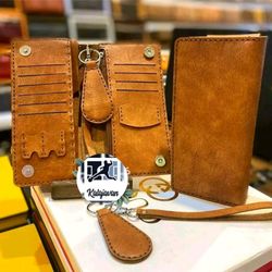 کیف پول چرم دست دوز کیف دست دوز