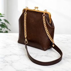 کیف دهنه فلزی مدل رز کد526