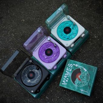 اسپیکر بلوتوث طرح گرامافون