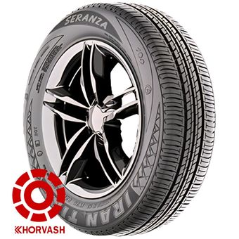 لاستیک دولتی 175/70/13 ایران تایر SERANZA درجه 1 (دو حلقه)