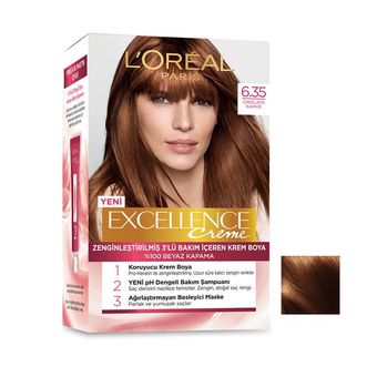 کیت رنگ مو لورآل قهوه ای شکلاتی شماره 6.35