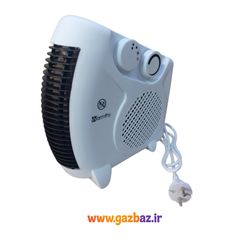 بخاری برقی فن‌دار رومیزی Warmthy با تنظیم دما