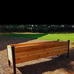Flower box فلاور باکس چوب طبیعی(ضد آب) مدل فلاور 2