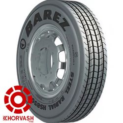 لاستیک بارز سایز BAREZ 315/70R22.5 گل HS850 درجه 1 تولید [2025]