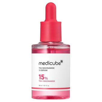 سرم ضد لک و روشن کننده ترانگزامیک اسید و نیاسینامید مدی کیوب (Medicube TXA+Niacinamide 15% Glow Facial Serum)