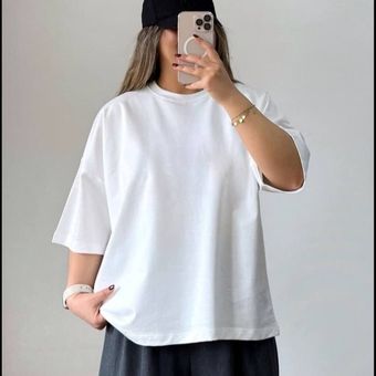 تیشرت باکسی ساده زنانه و مردانه اسپرت اورجینال