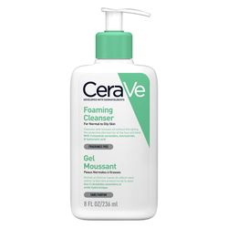 فوم شوینده سراوی پوست نرمال تا چرب (CeraVe Foaming Cleanser for Normal to Oily Skin)